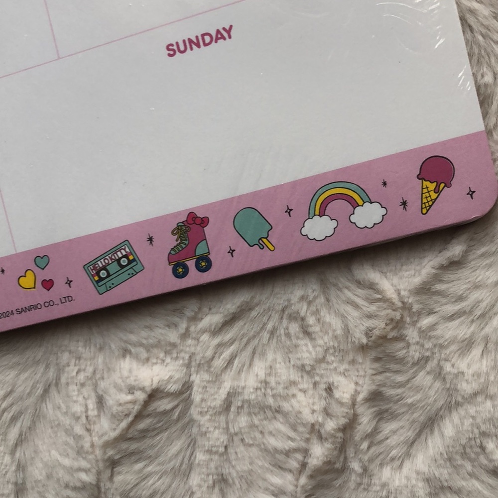 Hello Kitty Weekly Desk Pad - Picture 4 of 5